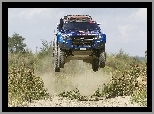 Wyskok, Dakar, VW Race Touareg 3, Droga